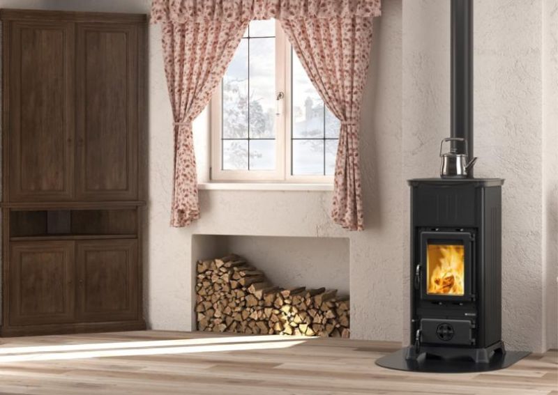 Italian wood burning stove